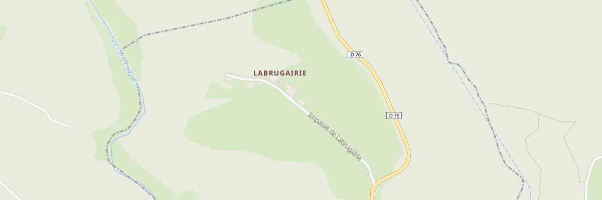 Plan du 6384F Labrugairie à Prendeignes