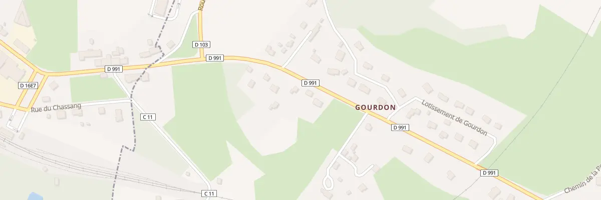 Plan du 65 Rte de Neuvic à Moustier-Ventadour