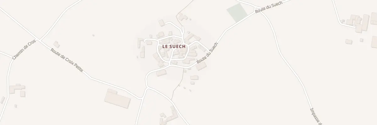Plan du 758 Rte du Suech au Ségur