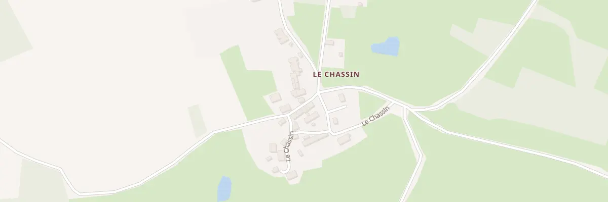Plan du 8 Le Chassin à Bétête