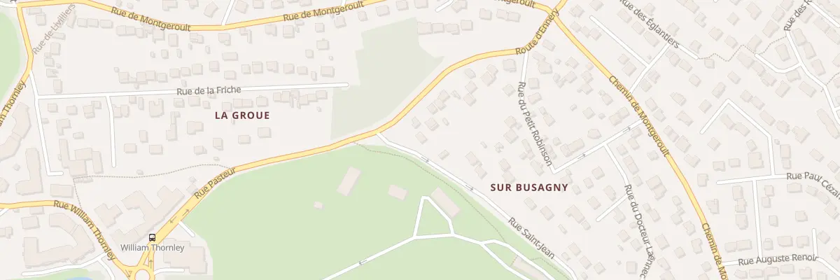 Plan du 1 Rue Saint Jean à Osny