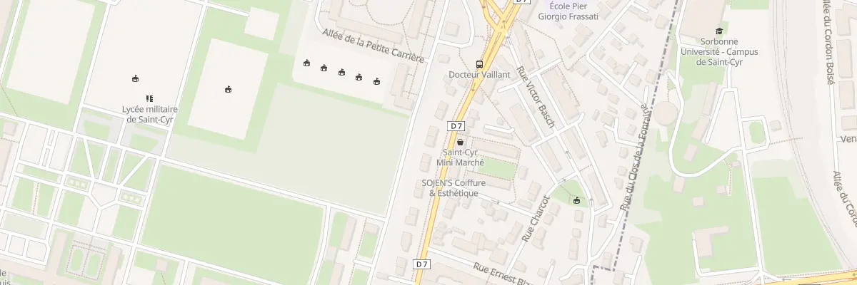 Plan du 13 Rue du Docteur Vaillant à Saint-Cyr-l’École
