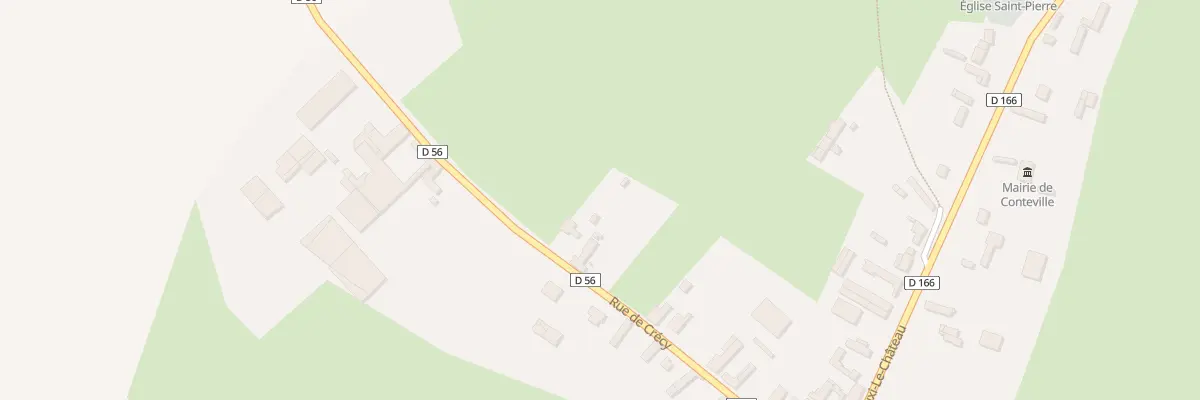 Plan du 12 Rue de Crécy à Conteville