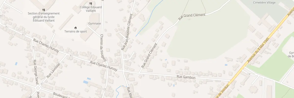 Plan du 12 Rue Grand Clement à Vierzon