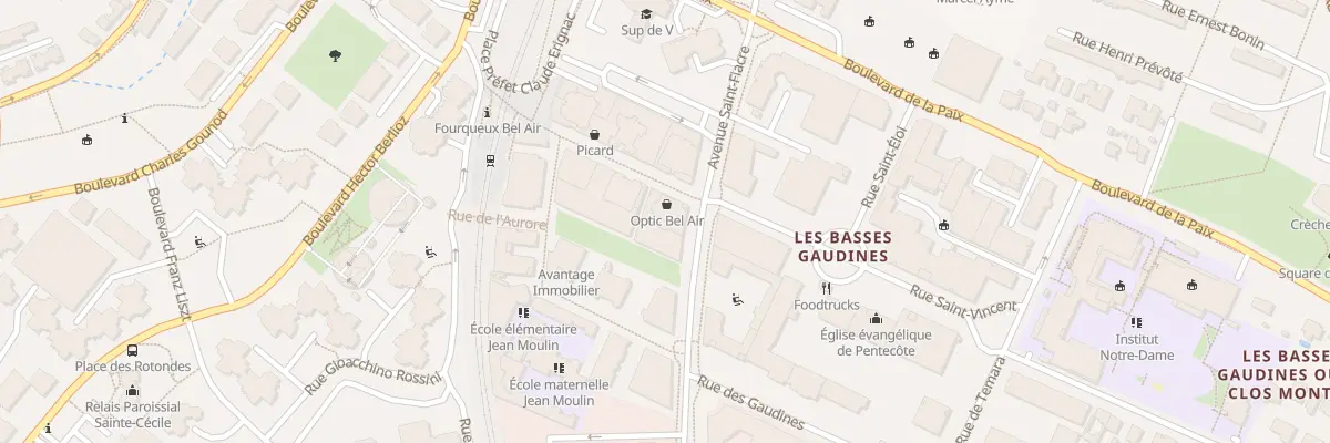 Plan du 21 Rue de l’Aurore à Saint-Germain-en-Laye