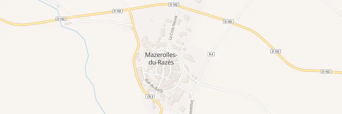 Plan du 49 Le Village à Mazerolles-du-Razès