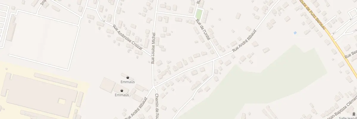 Plan du 99 Rue André Ribaud à Vierzon