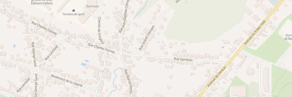 Plan du 1 Rue Grand Clement à Vierzon