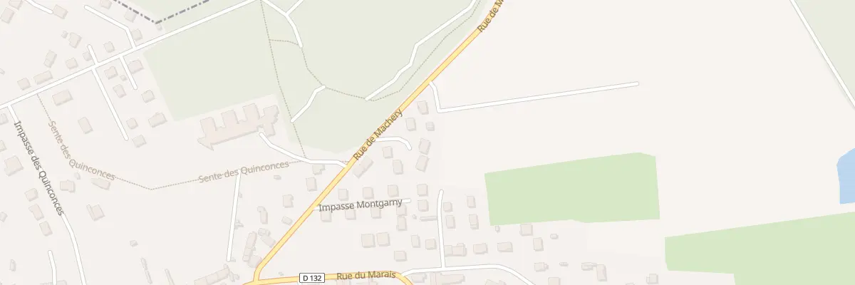 Plan du 18 Rue de Machery à Angervilliers