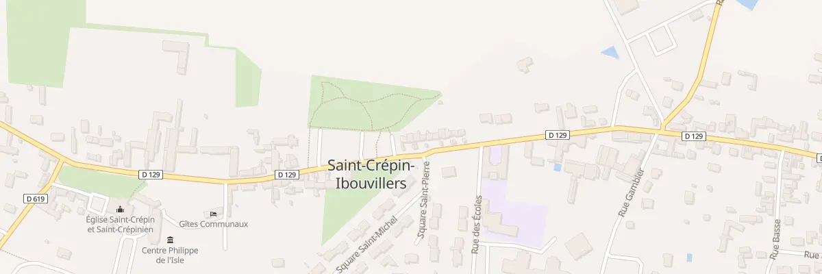 Plan du 68 Rue du Général De-gaulle à Saint-Crépin-Ibouvillers