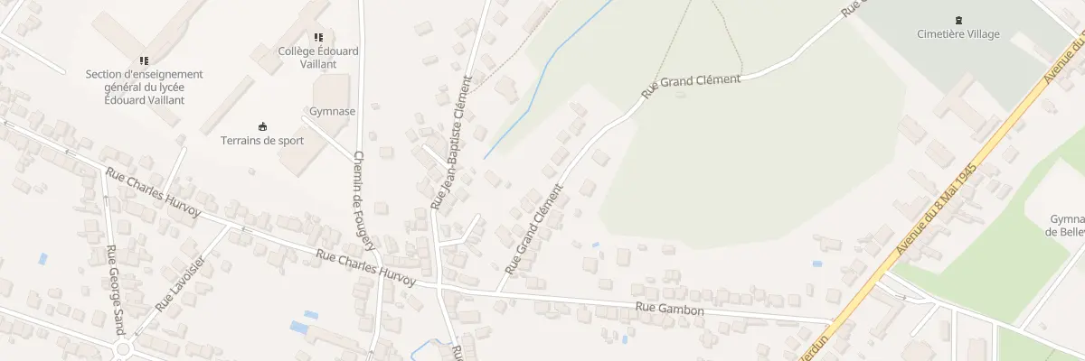 Plan du 18 Rue Grand Clement à Vierzon