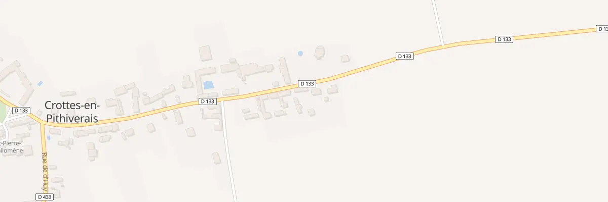 Plan du 33 Rue de la Mairie à Crottes-en-Pithiverais