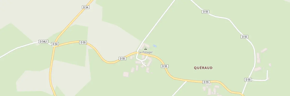 Plan du 8 Quéraud à Ars