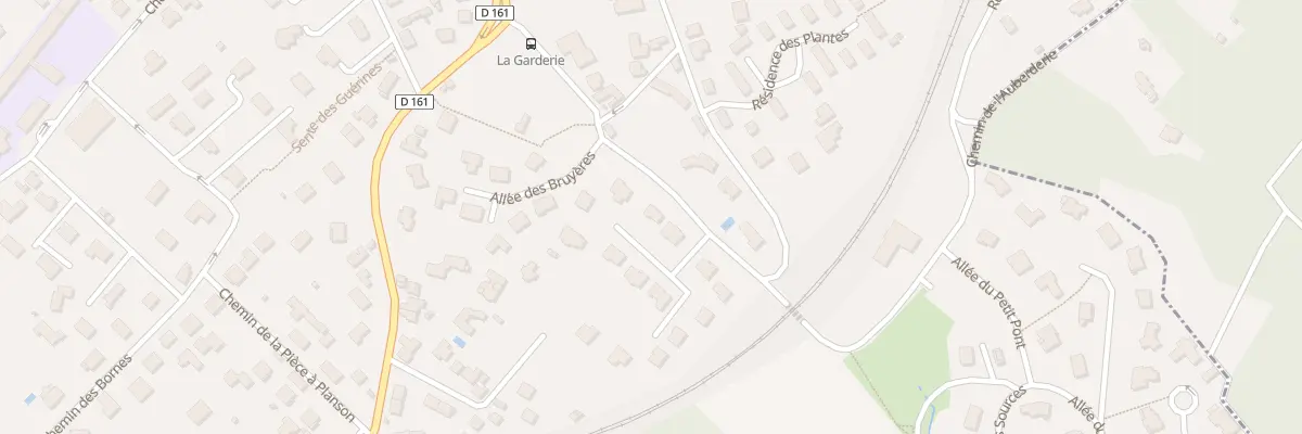Plan du 3B Che de l’Auberderie à L’Étang-la-Ville