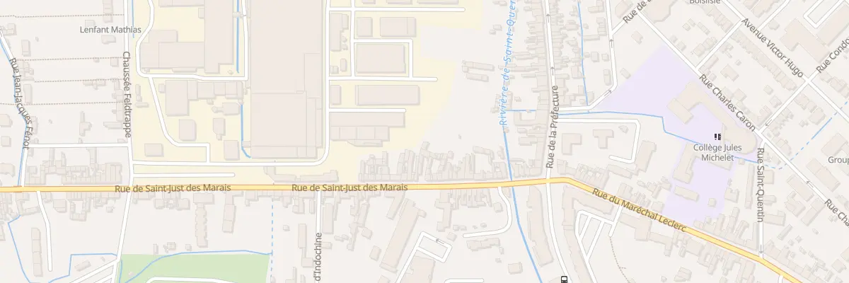 Plan du 48 Rue de Saint-Just des Marais à Beauvais
