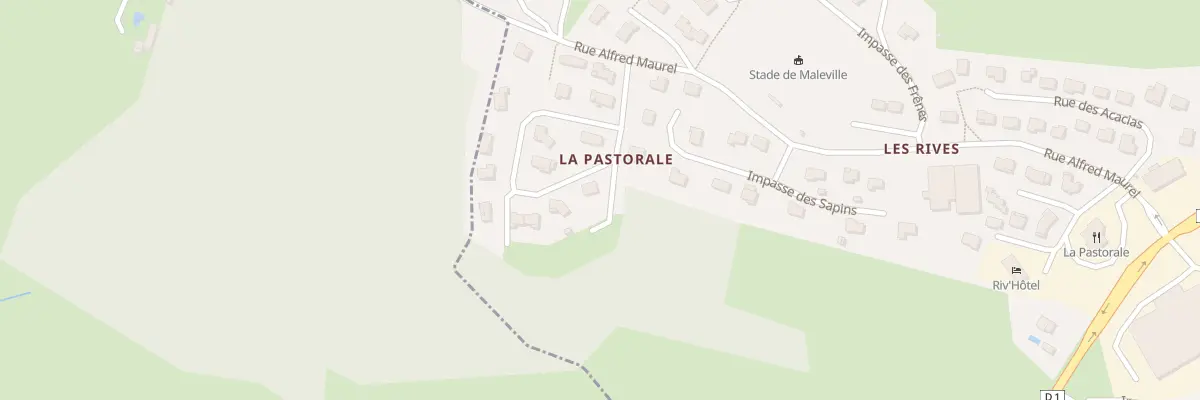 Plan du 4 Imp des Châtaigniers à Maleville