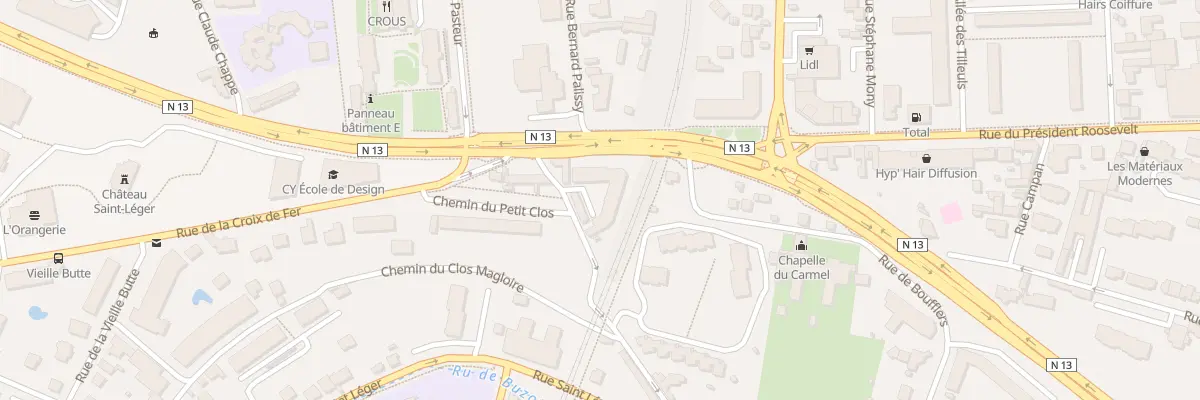 Plan du 175 Rue du Pdt Roosevelt à Saint-Germain-en-Laye