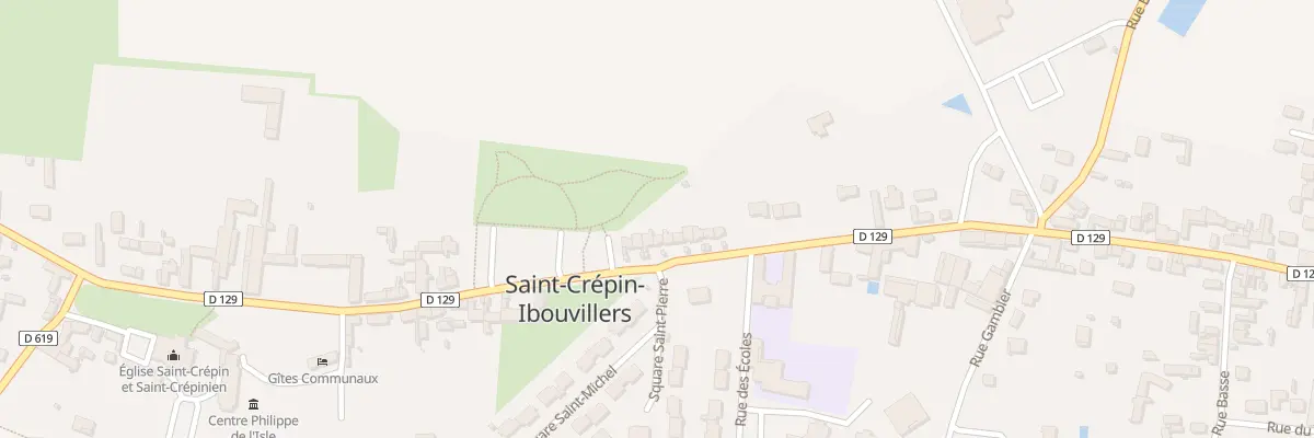 Plan du 64 Rue du Général De-gaulle à Saint-Crépin-Ibouvillers
