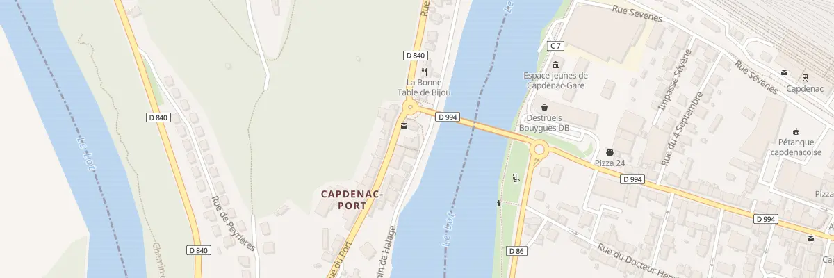 Plan du 15 Chem de Halage à Capdenac