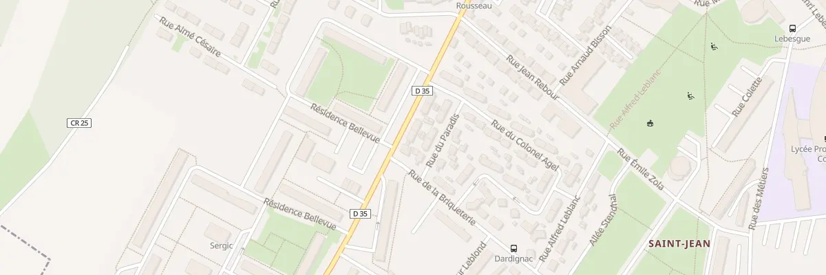Plan du 11 Rue de Sénéfontaine à Beauvais