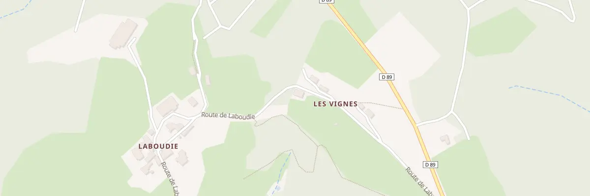 Plan du 5095 Laboudie à Viazac