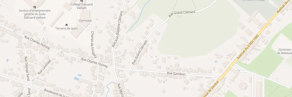 Plan du 11 Rue Grand Clement à Vierzon