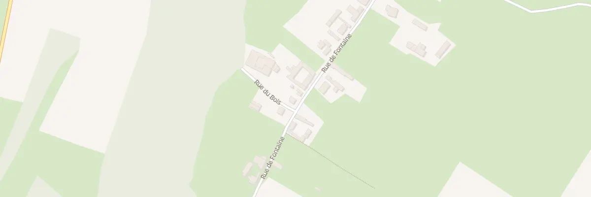 Plan du 354 Rue de Fontaine à Vacqueriette-Erquières