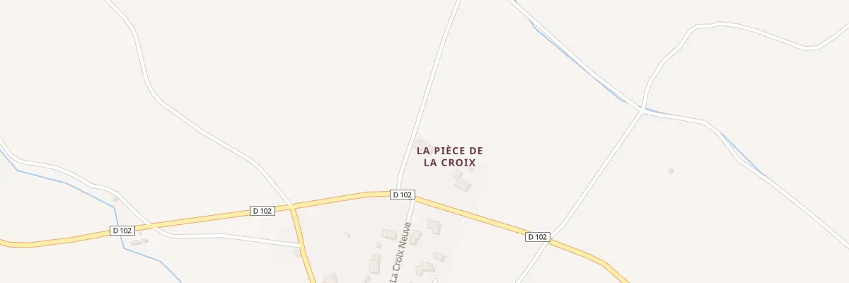 Plan du 3B La Piece de la Croix à Mazerolles-du-Razès