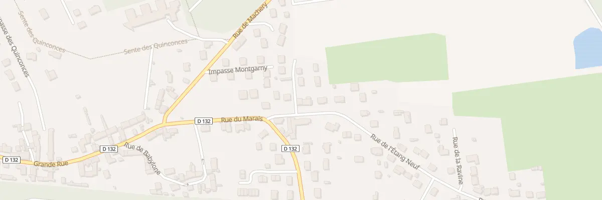 Plan du 5A Rue de l’Etang Neuf à Angervilliers