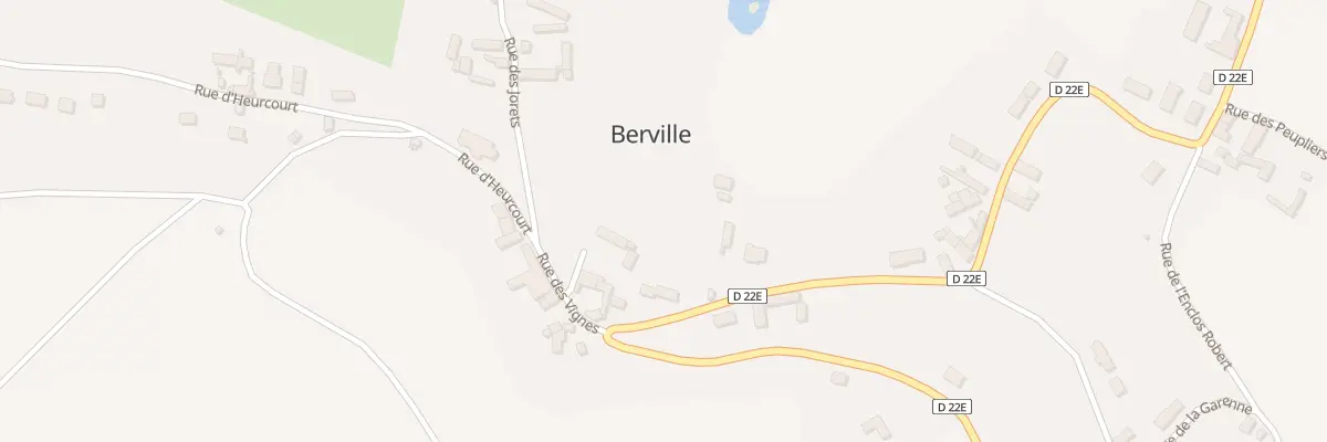 Plan du 6 Imp du Sausset à Berville