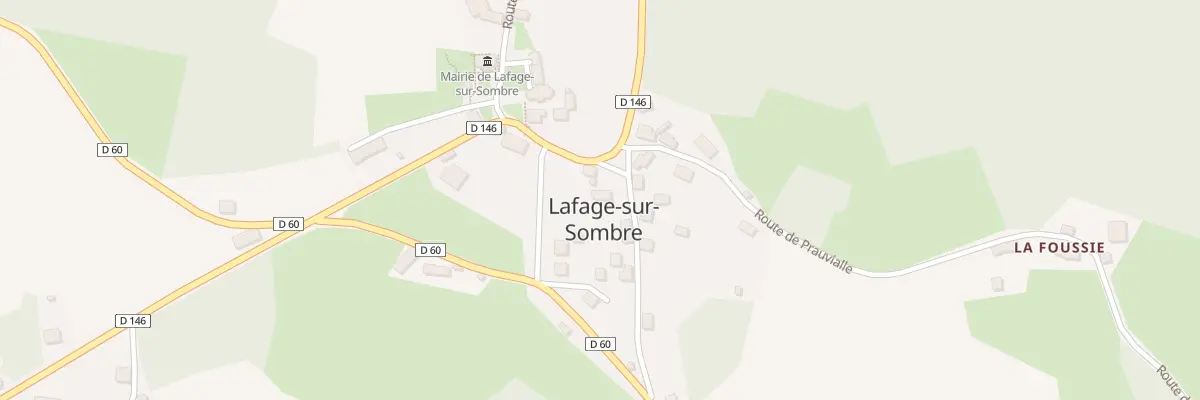 Plan du 5018 Lafage à Lafage-sur-Sombre