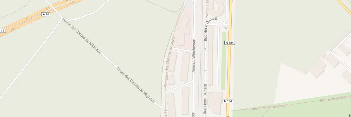 Plan du 24 Av de Winchester à Saint-Germain-en-Laye