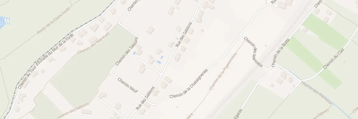 Plan du 43 Rue des Sablons à Mareil-Marly
