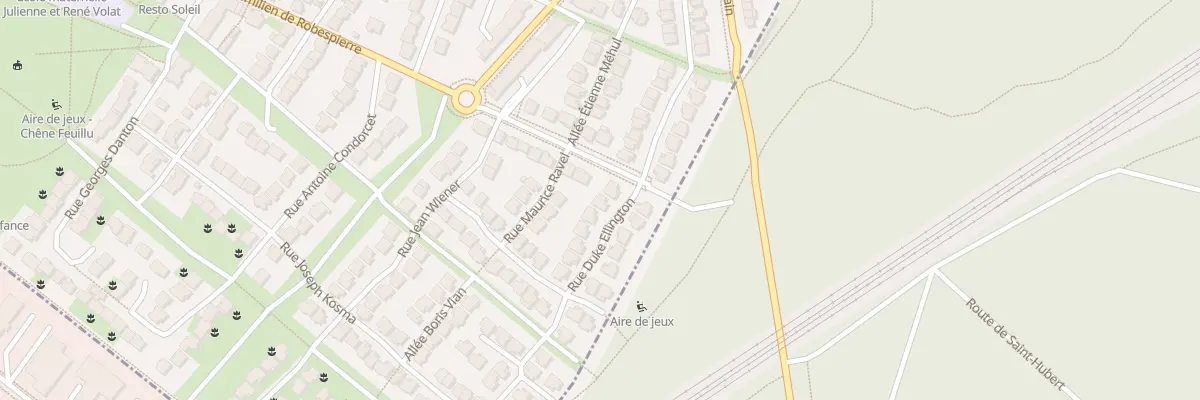 Plan du 4 Rue Duke Ellington à Achères