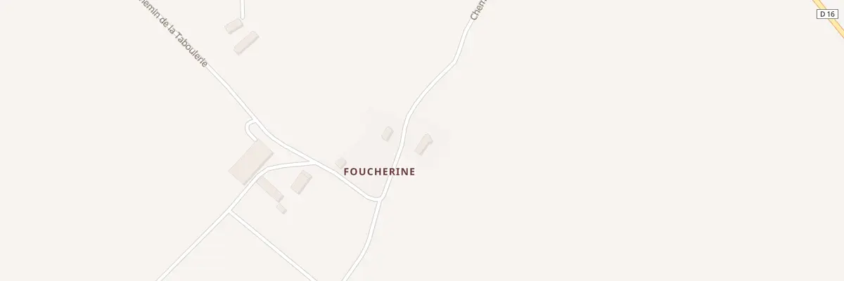 Plan du 5104 Foucherine à Ségry