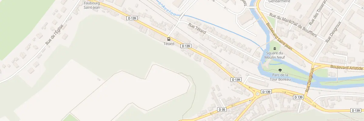 Plan du 33 Rue du Faubourg Saint-Jean à Beauvais