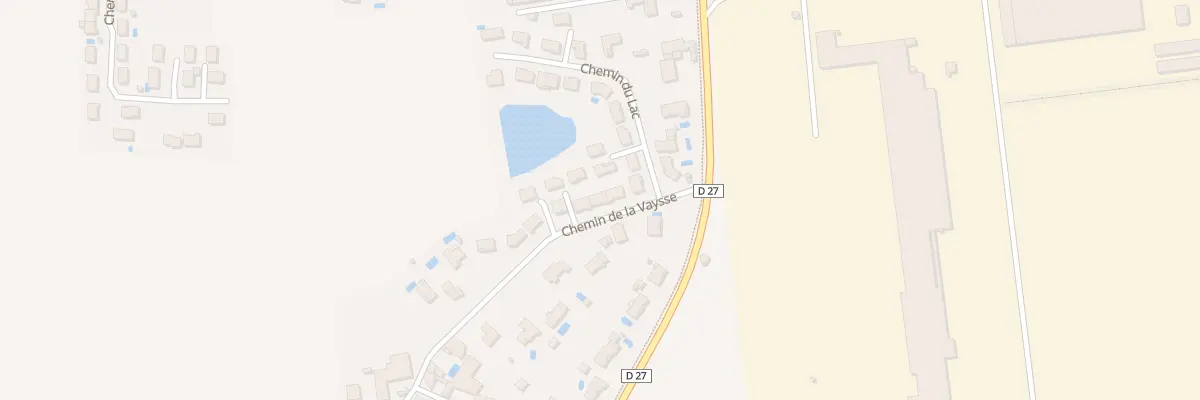 Plan du 1B Che de la Vaysse à Terssac