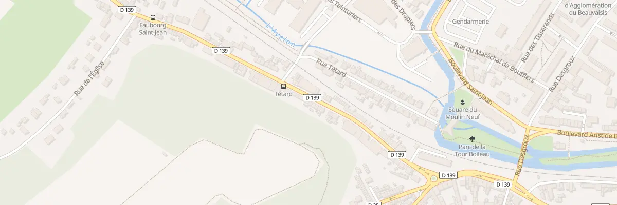 Plan du 37 Rue du Faubourg Saint-Jean à Beauvais