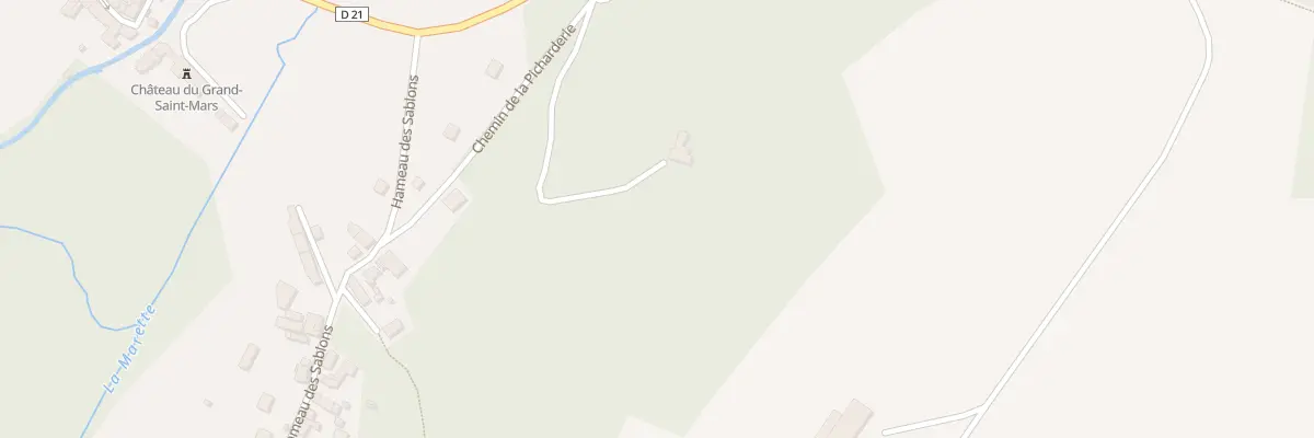 Plan du 4 Che de la Picharderie à Chalo-Saint-Mars