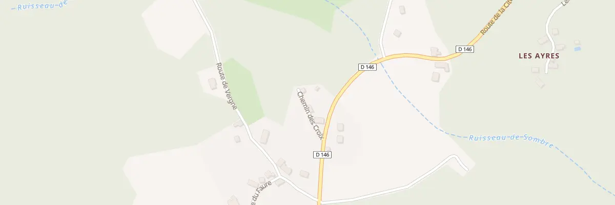 Plan du 5075 Vergne à Lafage-sur-Sombre