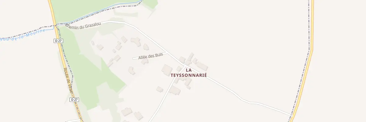 Plan du 10 Che du Grazalou à Labastide-Gabausse