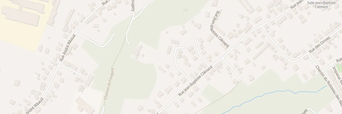 Plan du 1 Lot de la Colline à Vierzon