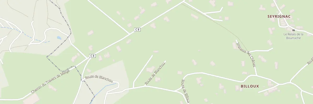 Plan du 5182F Seyrignac à Lunan