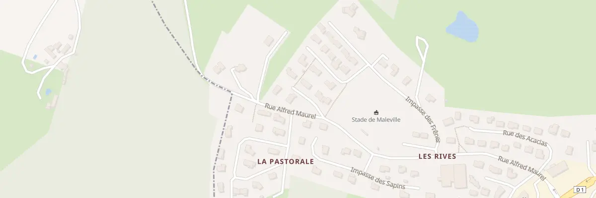 Plan du 5 Imp des Tilleuls à Maleville
