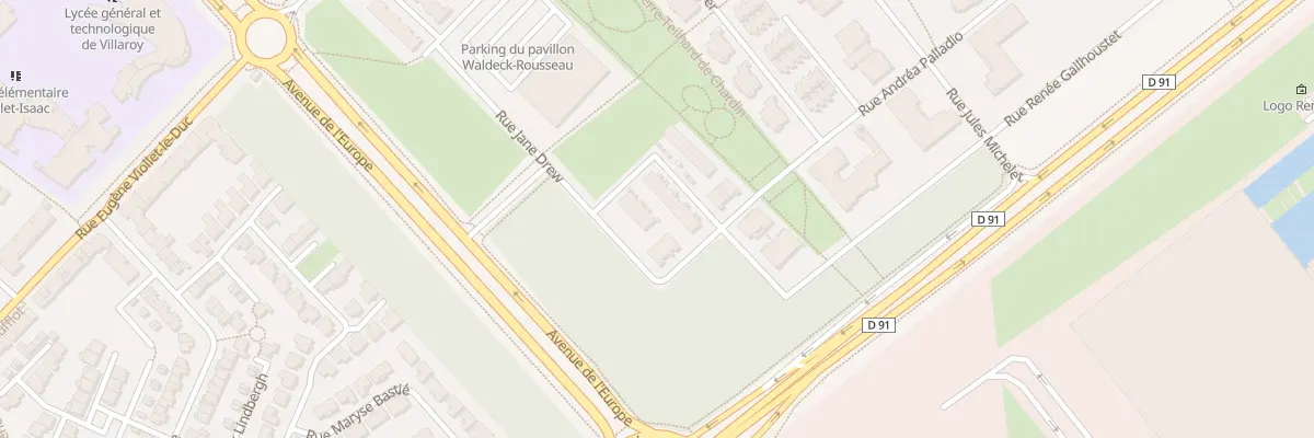 Plan du 12 Rue Marc Bloch à Guyancourt