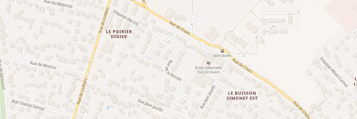 Plan du 31 Rue de la Boucle à Osny