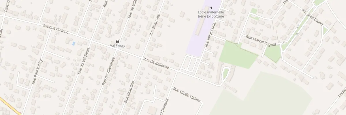 Plan du 15 Rue de Bellevue à Vierzon