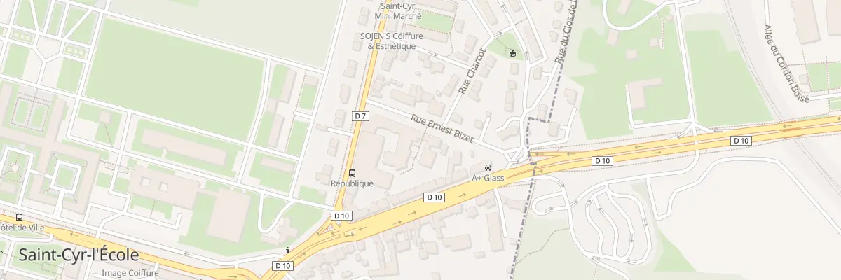 Plan du 14 Rue du Docteur Vaillant à Saint-Cyr-l’École