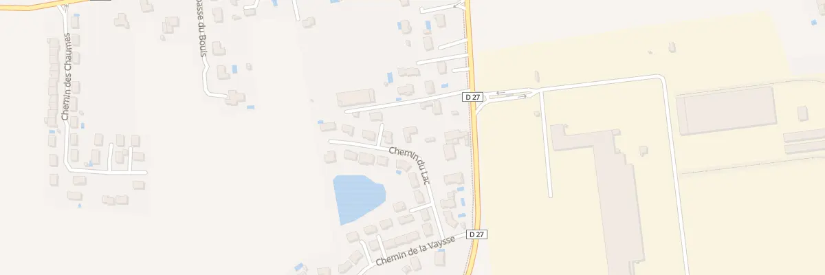 Plan du 11 Che du Lac à Terssac