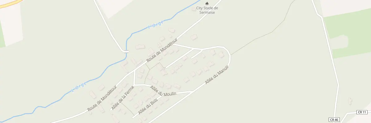 Plan du 31 Pl de Villeneuve à Sermaise